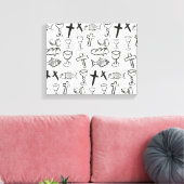 Toile Motif chrétien (Insitu(Salon))