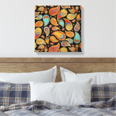 Toile Motif coloré Paisley (Insitu(Chambre))