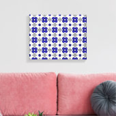 Toile Motif Croix Bleue (Insitu(Salon))