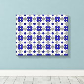 Toile Motif Croix Bleue (Insitu (Plancher de Bois))