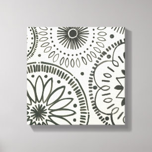 Toile Motif d'abrégé sur Kami