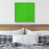 Toile Motif d'arbre de Noël rayé vert (Insitu(Chambre))