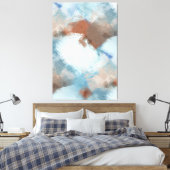 Toile Motif d'art Abstrait de peinture à fusion industri (Insitu(Chambre))