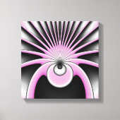 Toile Motif d'art fractal Abstrait moderne (Recto)