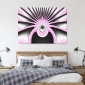 Toile Motif d'art fractal Abstrait moderne (Insitu(Chambre))