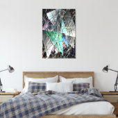 Toile Motif d'art géométrique 3D abstrait (Insitu(Chambre))