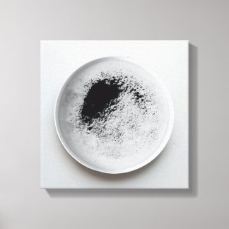 Toile Motif de café monochrome texture Art abstrait 12