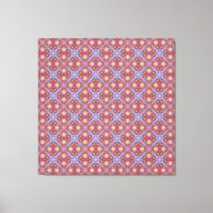 Toile Motif de carrelage transparent de nuances pastel m