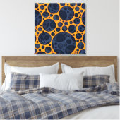 Toile Motif de conception de trous de lave abstraits éto (Insitu(Chambre))