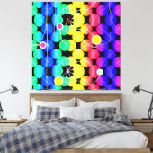 Toile Motif de couleurs vives (Insitu(Chambre))