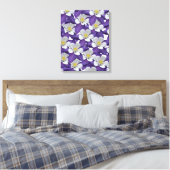 Toile Motif de fleurs Columbine (Insitu(Chambre))