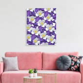 Toile Motif de fleurs Columbine (Insitu(Salon))