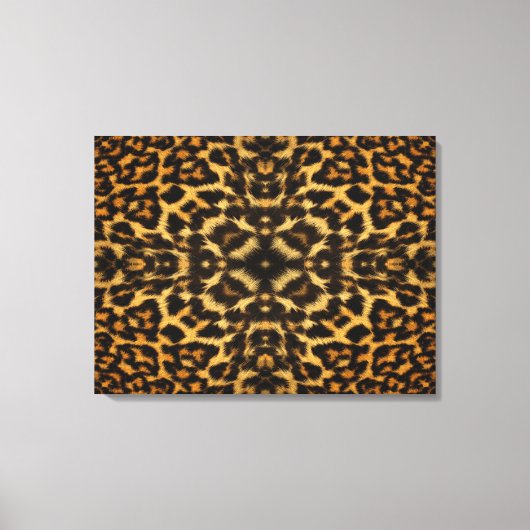 Toile Motif de fourrure Leopard (Recto)