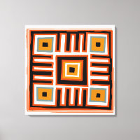 motif de géométrie tribale africaine