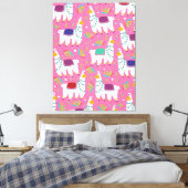Toile Motif de lama mignon (Insitu(Chambre))