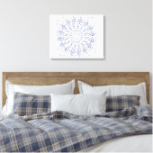 Toile Motif de mandala bleu (Insitu(Chambre))