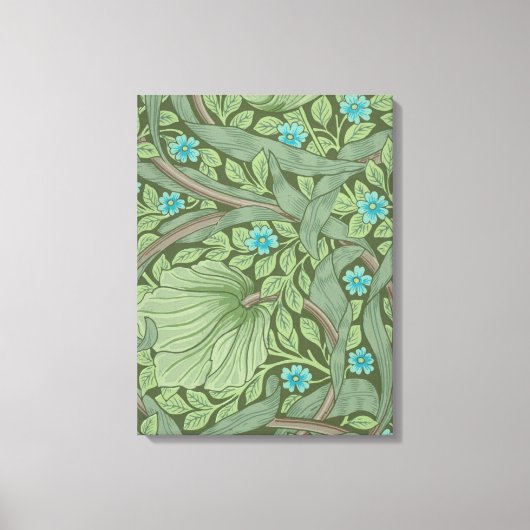 Toile Motif de papier peint, exemple avec Forget-Me-Nots (Recto)