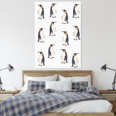 Toile Motif de pingouins mignons (Insitu(Chambre))