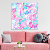 Toile Motif de ruban abstrait pastel (Insitu(Salon))