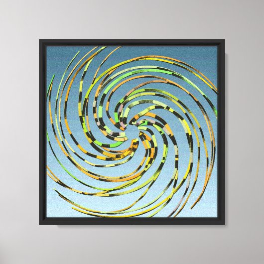 Toile Motif de serpent abstrait (Recto)