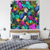 Toile Motif de surface sans couture Jungle Dreams de l'A (Insitu(Chambre))