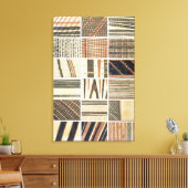 Toile Motif de tapa polynésien de Cook's (Insitu(Salon))