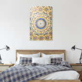 Toile Motif de tuiles géométriques, Maroc (Insitu(Chambre))