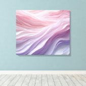 Toile Motif de vague de calme Pastel (Insitu (Plancher de Bois))