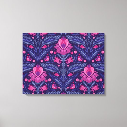 Toile Motif décoratif avec coeur (Recto)