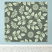 Toile Motif des fleurs de printemps (Insitu (Plancher de Bois))