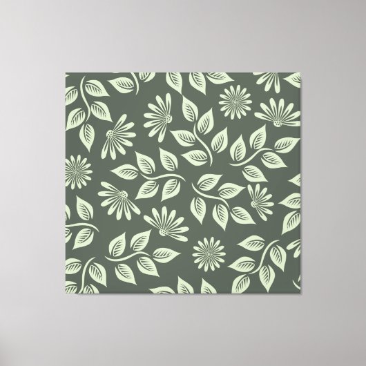 Toile Motif des fleurs de printemps (Recto)