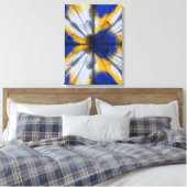 Toile Motif d'interférence coloré (Insitu(Chambre))