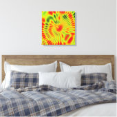 Toile Motif d'interférence d'onde de moire (Insitu(Chambre))