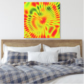 Toile Motif d'interférence d'onde de moire  (Insitu(Chambre))