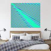 Toile Motif d'interférence d'onde de physique quantique (Insitu(Chambre))
