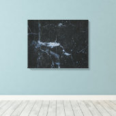 Toile Motif en pierre de marbre noir (Insitu (Plancher de Bois))