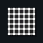 Toile Motif En vichy noir et blanc<br><div class="desc">Les carrés noirs, blancs et gris forment un plaid audacieux et à carreaux. Le motif en vichy noir et blanc a été créé à partir de rien. Le blanc est transparent, donc vous pouvez le changer si vous voulez. Il suffit de cliquer sur le bouton "Customiser", puis de sélectionner une...</div>