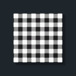 Toile Motif En vichy noir et blanc<br><div class="desc">Les carrés noirs, blancs et gris forment un plaid audacieux et à carreaux. Le motif en vichy noir et blanc a été créé à partir de rien. Le blanc est transparent, donc vous pouvez le changer si vous voulez. Il suffit de cliquer sur le bouton "Customiser", puis de sélectionner une...</div>