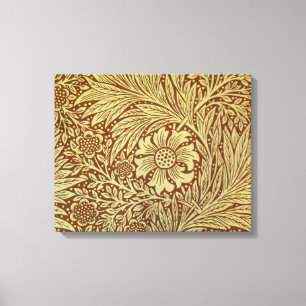 Toile Motif Fleur Antique Marigold de William Morris