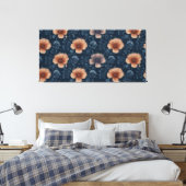 Toile motif fleuri avec fleurs (Insitu(Chambre))