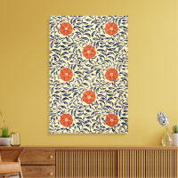 Motif floral de pivoine chinoise Art nouveau vinta