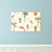 Toile Motif floridien tropical (Insitu (Plancher de Bois))