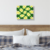 Toile Motif frangipanier jaune (Insitu(Chambre))
