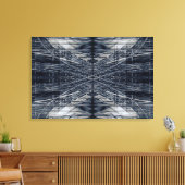 Toile motif futuriste Abstrait (Insitu(Salon))