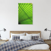 Toile Motif géant de feuille de palmier (Insitu(Chambre))