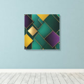Toile Motif géométrique (Insitu (Plancher de Bois))