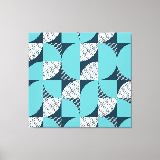 Toile Motif géométrique créatif (Recto)
