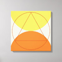 Motif géométrique d'art moderne Abstrait