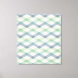 Toile Motif géométrique en pastel extérieur d'étape
