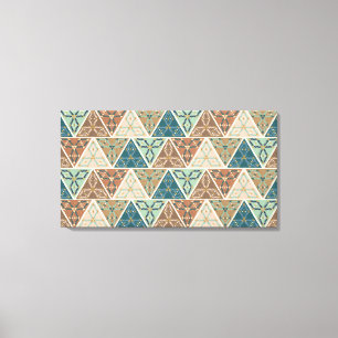 Toile Motif géométrique extérieur d'étape de Geo